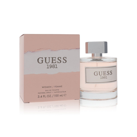 Guess 1981 Eau De Toilette Perfume Spray for Women, 3.4 Fl. Oz.